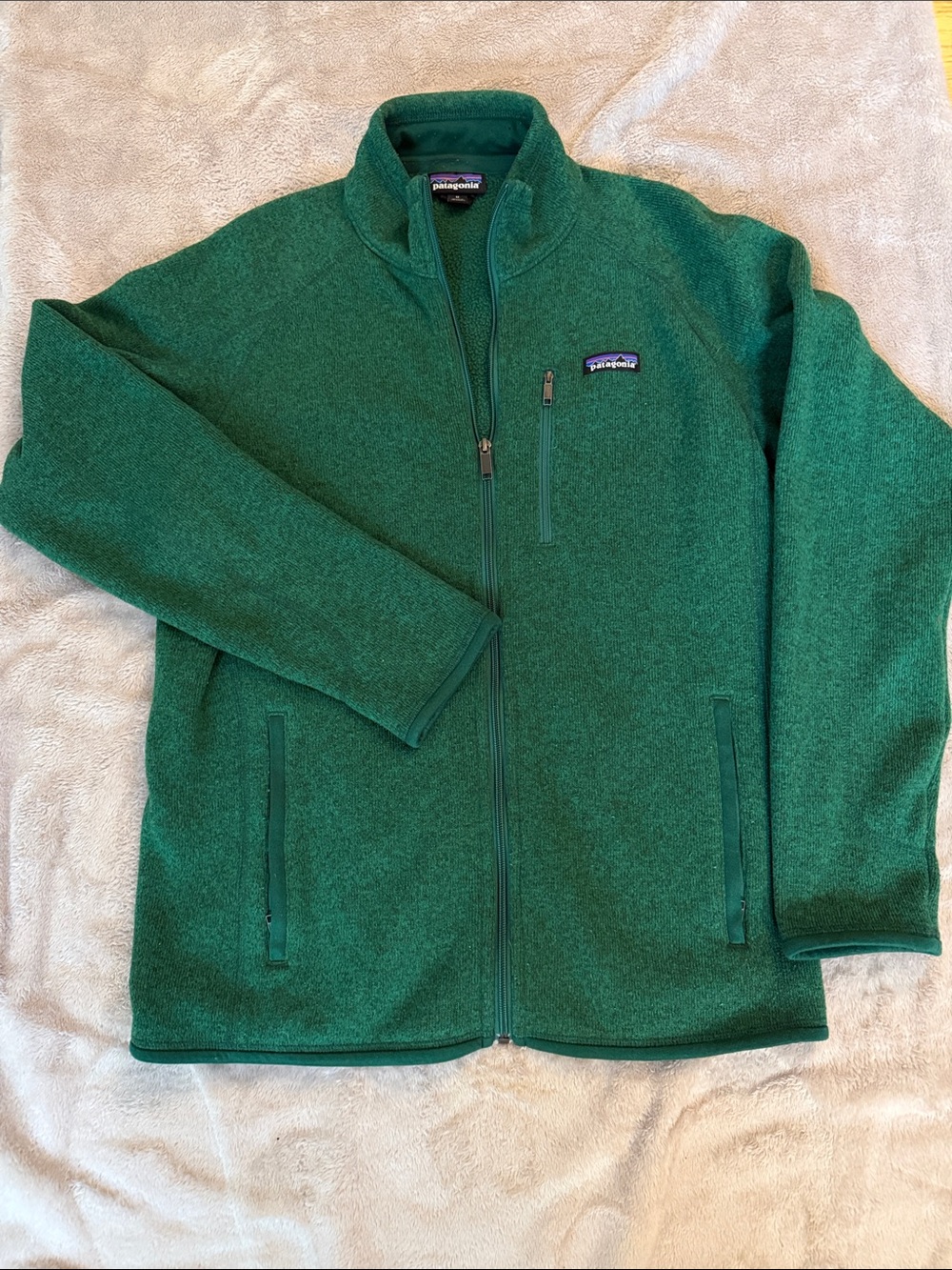 Patagonia Forest Green Full-Zip Jacket
